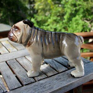 Vintage Ceramic French Bulldog